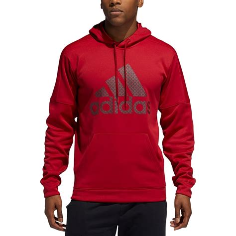 adidas men's fleece sweatshirts